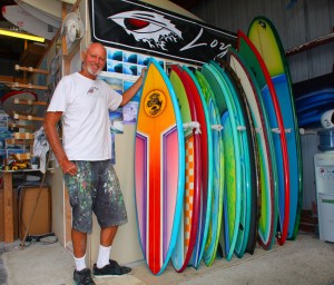 if you never had the pleasure of going into a surf shop in the 70's this is what it  looked life,all boards hand shapped,no computor assist.